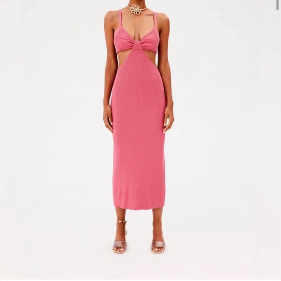 Cult Gaia - Pink Serita Dress - US: S